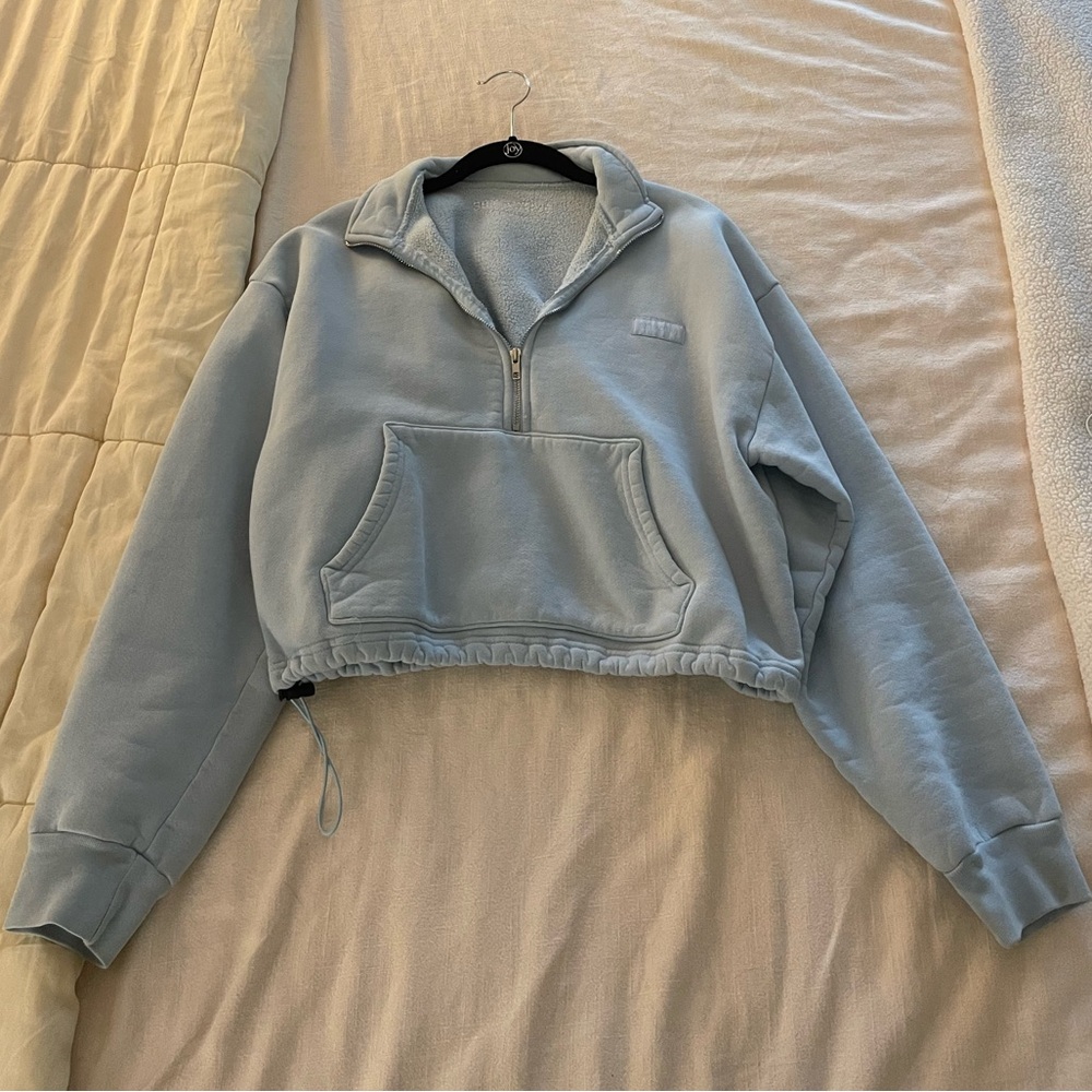 Set Active cropped quarter zip